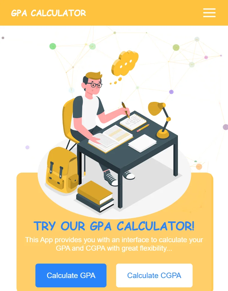 Xerofinity Portfolio 1 - GPA Calculator