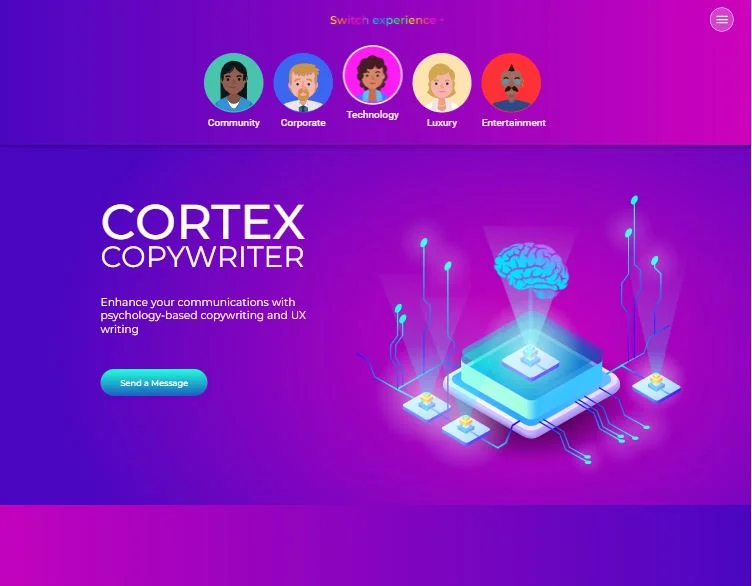 Xerofinity Portfolio 5 - Cortex Copyright Clone